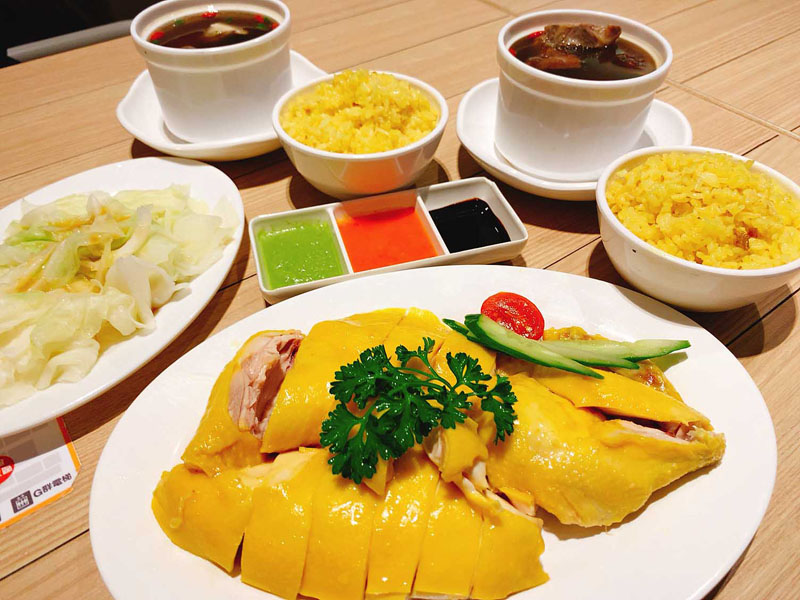 台中海南雞套餐